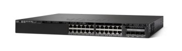 Cisco Catalyst WS-C3650-24TD-E switch di rete Gestito L3 Gigabit Ethernet (10/100/1000) 1U Nero