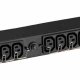 Eaton EFLX12I unità di distribuzione dell'energia (PDU) 13 presa(e) AC 1U Nero 2