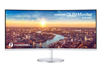 Samsung C34J791WTR Monitor PC 86,4 cm (34") 3440 x 1440 Pixel UltraWide Quad HD QLED Bianco