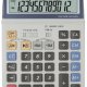 Sharp EL2125C calcolatrice Desktop Calcolatrice finanziaria Nero, Blu, Grigio 2