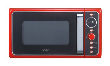 Candy Divo G20CR Rosso Microonde con grill Superficie piana 20 L 700 W