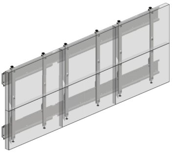 ITB PM5385 Supporti a parete per TV 139,7 cm (55") Grigio