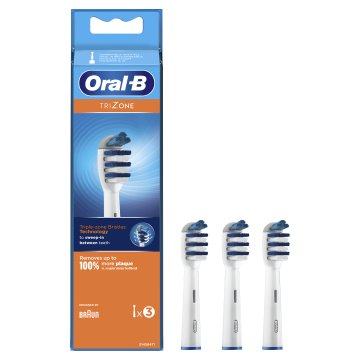 Oral-B 80348363 testina per spazzolino 3 pz Bianco