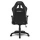 Sharkoon Skiller SGS2 Jr. Sedia per gaming universale Seduta imbottita Nero, Grigio 9