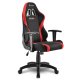 Sharkoon Skiller SGS2 Jr. Sedia per gaming universale Seduta imbottita Nero, Rosso 6