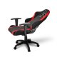 Sharkoon Skiller SGS2 Jr. Sedia per gaming universale Seduta imbottita Nero, Rosso 8