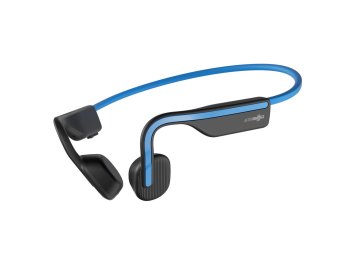 SHOKZ OpenMove Auricolare Wireless A clip, Passanuca Musica e Chiamate USB tipo-C Bluetooth Blu, Grigio