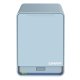 QNAP QMiroPlus-201W NAS Desktop Intel® Celeron® J4125 4 GB DDR4 0 TB QNAP Turbo System Blu 3