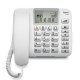 Gigaset DL580 Telefono analogico Identificatore di chiamata Bianco 5