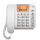 Gigaset DL580 Telefono analogico Identificatore di chiamata Bianco 6
