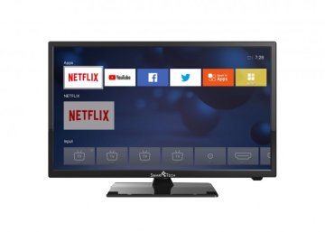 Smart-Tech SMT2419DHV1T1B1 TV 61 cm (24") HD Smart TV Nero