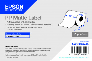 Epson C33S045744 etichetta per stampante