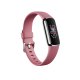 Fitbit Luxe AMOLED Braccialetto per rilevamento di attività Rosa, Platino 2