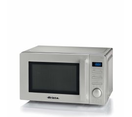 Ariete 953 Forno a Microonde Digitale - 8 Programmi Cottura Preimpostati - Defrost - 5 Livelli di Potenza - 700 Watt - 20 Litri - Argento