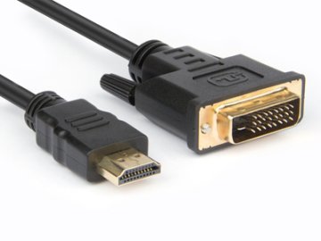 Hamlet XVCHDM-DV30 cavo e adattatore video 3 m HDMI tipo A (Standard) DVI-D Nero