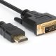 Hamlet XVCHDM-DV30 cavo e adattatore video 3 m HDMI tipo A (Standard) DVI-D Nero 2