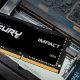 Kingston Technology FURY 16GB 2666MT/s DDR4 CL15 SODIMM 1Gx8 Impact 14