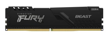 Kingston Technology FURY Beast 16GB 3600MT/s DDR4 CL18 DIMM Nero