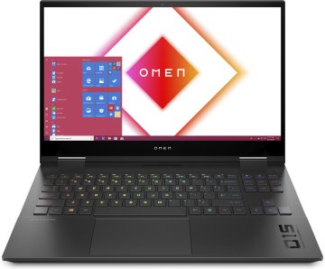 HP OMEN 15-ek1040nl Intel® Core™ i7 i7-10750H Computer portatile 39,6 cm (15.6") Full HD 16 GB DDR4-SDRAM 512 GB SSD NVIDIA GeForce RTX 3060 Wi-Fi 6 (802.11ax) Windows 10 Home Nero
