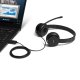 Lenovo 4XD0X88524 cuffia e auricolare Cablato A Padiglione Ufficio Nero 4