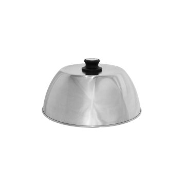 LotusGrill 9211012 coperchio per pentola Rotondo Acciaio inox
