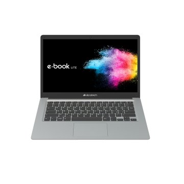 Microtek e-book Lite Computer portatile 35,8 cm (14.1") Full HD Intel® Celeron® N4020 4 GB LPDDR4-SDRAM 304 GB SSD+eMMC Wi-Fi 5 (802.11ac) Windows 10 Education Grigio