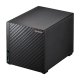 Asustor AS1104T NAS Compatta ARM RTD1296 1 GB DDR4 0 TB ADM Nero 6