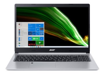 Acer Aspire 5 A515-45-R9Y5 AMD Ryzen™ 7 5700U Computer portatile 39,6 cm (15.6") Full HD 8 GB DDR4-SDRAM 512 GB SSD Wi-Fi 6 (802.11ax) Windows 10 Home Argento