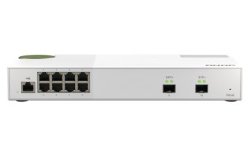 QNAP QSW-M2108-2S switch di rete Gestito L2 2.5G Ethernet (100/1000/2500) Grigio