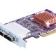 QNAP QXP-800ES-A1164 scheda di interfaccia e adattatore Interno Mini-SAS 4