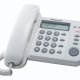 Panasonic KX-TS560EX1W telefono Telefono analogico Identificatore di chiamata Bianco 2