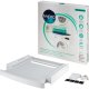 Wpro SKS101 Kit Sovrapposizione universale con ripiano scorrevole 2