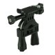Nilox 13NXAKACPF010 supporto per personal communication Supporto passivo Macchina fotografica Nero 3