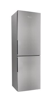 Hotpoint XH8 T3U X frigorifero con congelatore Libera installazione 338 L D Stainless steel