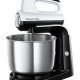 Russell Hobbs Horizon Sbattitore con base 350 W Nero, Acciaio inossidabile, Bianco 2