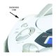New Majestic AH-2387R MP3 USB Lettore CD personale Nero, Bianco 3