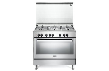 De’Longhi PEMX 96 ED cucina Elettrico Gas Acciaio inox