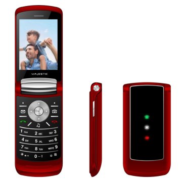 New Majestic Fly 7,11 cm (2.8") 119 g Rosso Telefono cellulare basico