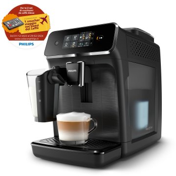 Philips 2200 series Series 2200 LatteGo EP2230/10 Macchina da caffè automatica, 4 bevande, 1.8 L