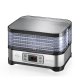 Macom Superdry Nero, Essiccatore in acciaio spazzolato, schermo lcd con temperatura regolabile e timer 450 W 4