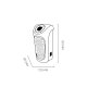 Argoclima MIO stufetta elettrica Interno Nero 350 W Riscaldatore ambiente elettrico a infrarossi 7