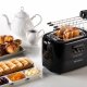 Ariete 159 Toastime - Tostapane con Pinze per 2 fette di pane - 9 Gradi di Doratura - 700 Watt - Nero 9