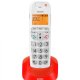 Brondi Bravo Bright Telefono DECT Identificatore di chiamata Rosso 2