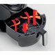 Ariete 4618, Airy Fryer XXL, Friggitrice ad Aria, 5,5 Litri, Frigge Senza Olio 2,5 kg di Patatine, 1800 Watt, Nero 7