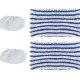 Polti PAEU0357 accessorio per lavare Panno monouso per mocio Blu, Bianco 2