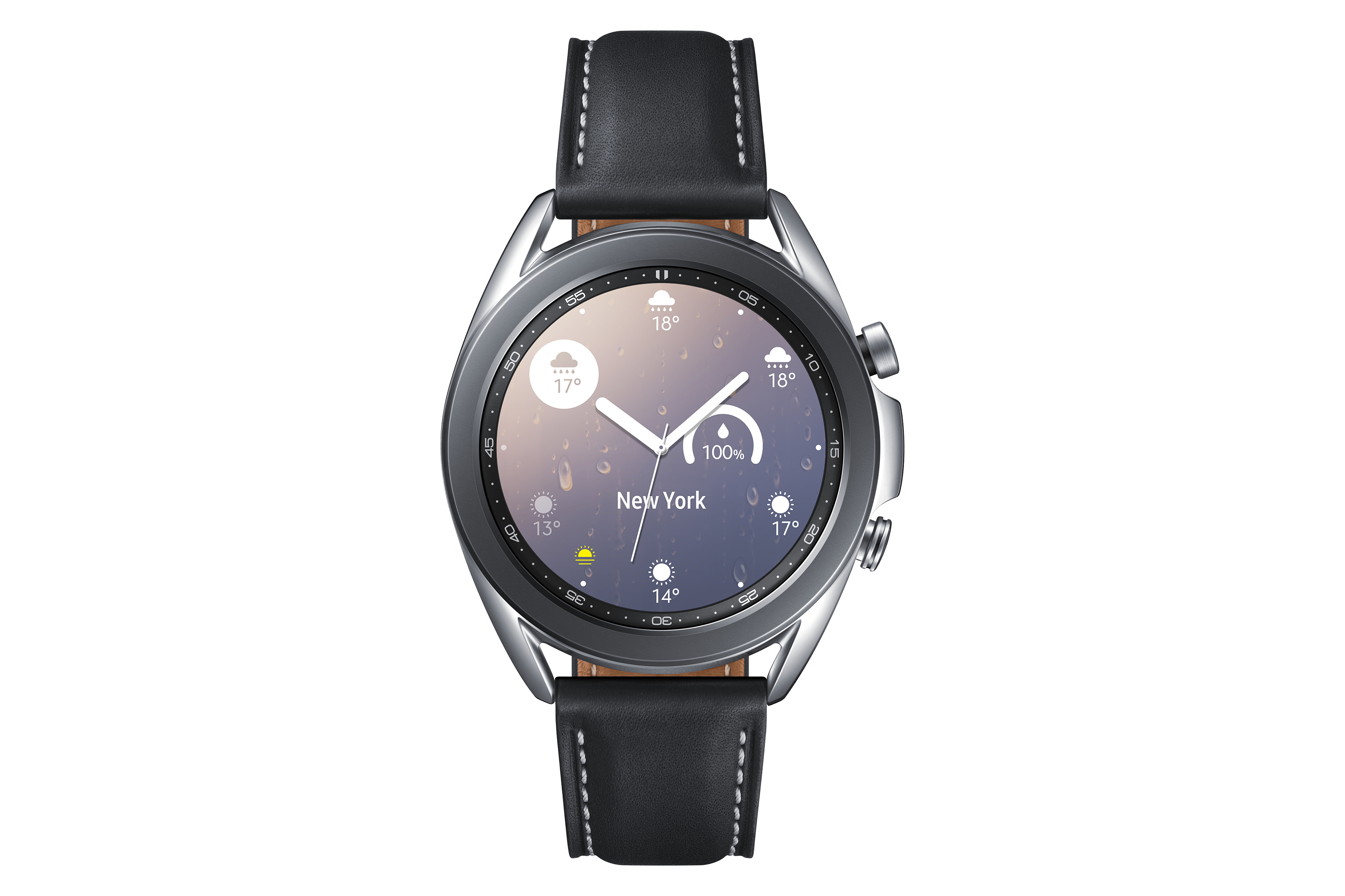 SM-R850NZSAEUB - Samsung Galaxy Watch3 Smartwatch Bluetooth, cassa 41mm  acciaio, cinturino pelle, Saturimetro, Rilevamento cadute, Monitoraggio  sport, 48,2g, Batteria 247 mAh, IP68, Mystic Silver - Smartwatch - Negozi  Elettronica Roma - Radionovelli