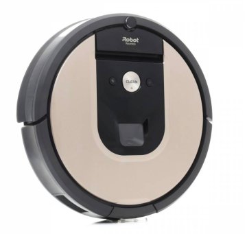 iRobot Roomba 976 0,6 L Senza sacchetto Beige, Nero, Marrone