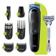 Braun MGK3242 Rifinitore 7-In-1 Nero/Blu, Regolabarba Uomo, Rifinitore Viso E Tagliacapelli 7