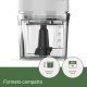 Imetec Tritacompact tritatutto, Lame in acciaio inox, Capienza contenitore 400 ml, Funzionamento a pressione, Compatto, 350 w 4