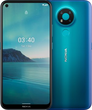 Nokia 3.4 16,2 cm (6.39") Android 10 4G USB tipo-C 4 GB 64 GB 4000 mAh Blu